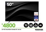 Toshiba 50" UHD 4K Smart Television 23-787