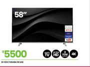 Toshiba 58" UHD 4K Smart Television 23-834