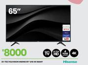 Hisense 65" UHD 4K Smart Television 23-722
