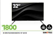 Sinotec 32" LED HD Television 23-805