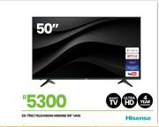 Hisense 50" UHD Television 23-750