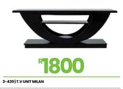 Milan TV Unit 3-439