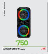 JVC Home Theater Speaker 2 x 6" 1200W BT XS-N2124PB 23-826