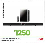 JVC Home Theatre Soundbar BY370 23-753