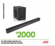 JVC Home Theatre Wireless Soundbar THN239 23-799