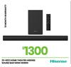 Hisense 140W Home Theatre Soundbar HS1800 23-822