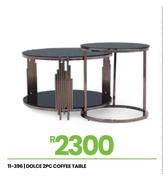Dolce 2 Pc Coffee Table 11-396