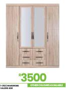 Valeries Wardrobe 4 Door 1-252