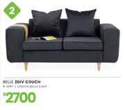 Belle 2 Div Couch L-Suite 9-1097