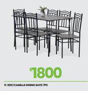 Camilla Dining Suite 7PC 5-200