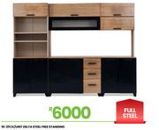 Delta Steel Free Standing K/Unit 10-211