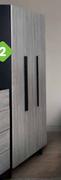 Bursa 3 Door Wardrobe 1050 x 460 x 1905mm 1-258.