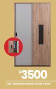 Moreno 2 Door Sliding Wardrobe 1-281