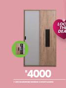 Moreno 2 Door Sliding Wardrobe 1-281