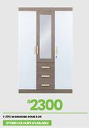 Rome 3 Door Wardrobe 1-275