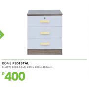 Rome Pedestal 495 x 400 x 450mm 8-497
