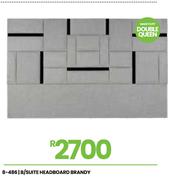 Brandy Headboard B/Suite For Double/Queen 8-486