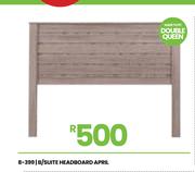 April Headboard B/Suite For Double/Queen 8-399