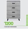 Bursa Chest Of Draws 4-043