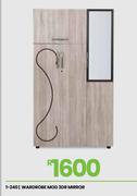 MOD 3DR Mirror Wardrobe 1-240