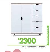 Morocco Chest Of Draw 4-041