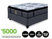 Enzo Queen Base Set (Pillow Top) 7-427