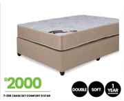 Comfort 8 Star Double Base Set (Soft) 7-298