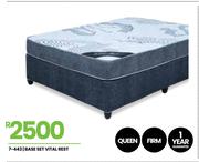 Vital Rest Queen Base Set (Firm) 7-443