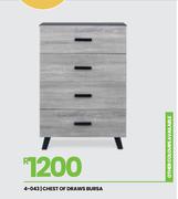 Bursa Chest Of Draws 4-043