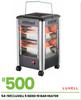 Luxell 5 Sided 10 Bar Heater 54-165