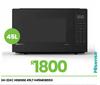 Hisense 45L Digital Microwave H45MOBSX 24-224