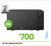 Midea 20L Black Microwave Oven 24-246