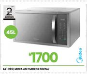 Midea 45L Mirror Digital Microwave 24-245
