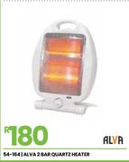 Alva 2 Bar Quartz Heater 54-164