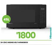 Hisense 45L Digital Microwave H45MOBSX 24-224