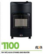 Alva 3 Panel Gas Heater 54-141
