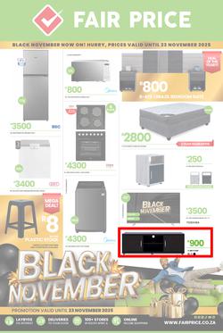 Fair Price : Black November Now On (29 October - 23 November 2025), page 1