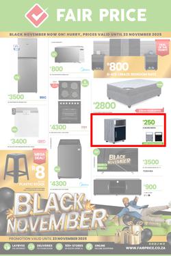 Fair Price : Black November Now On (29 October - 23 November 2025), page 1