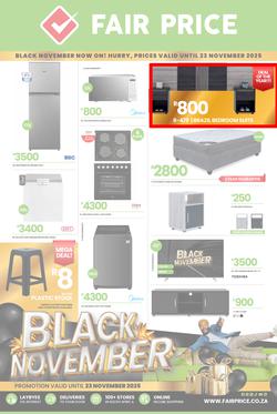 Fair Price : Black November Now On (29 October - 23 November 2025), page 1