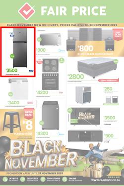 Fair Price : Black November Now On (29 October - 23 November 2025), page 1