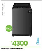 Midea 11Kg T/L Washing Machine 22-349