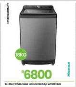 Hisense 18Kg T/L Washing Machine WT3I1823UT 22-356