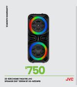 JVC 2x6" 1200W BT Home Theatre Speaker XS-N2124PB 23-826