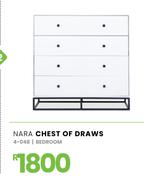 Nara Chest Of Draws 4-048