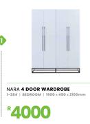 Nara 4 Door Wardrobe 1-284