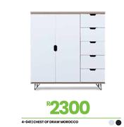 Morocco Chest Of Draws 4-041