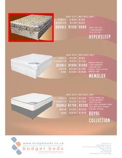 Budget Beds (1 Mar - 31 Mar), page 1