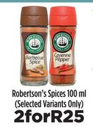 Robertson's Spices-2x100ml 
