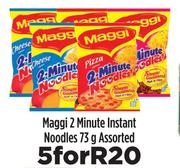Maggi 2 Minute Instant Noodles-5x73g