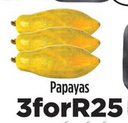 Papayas-For 3